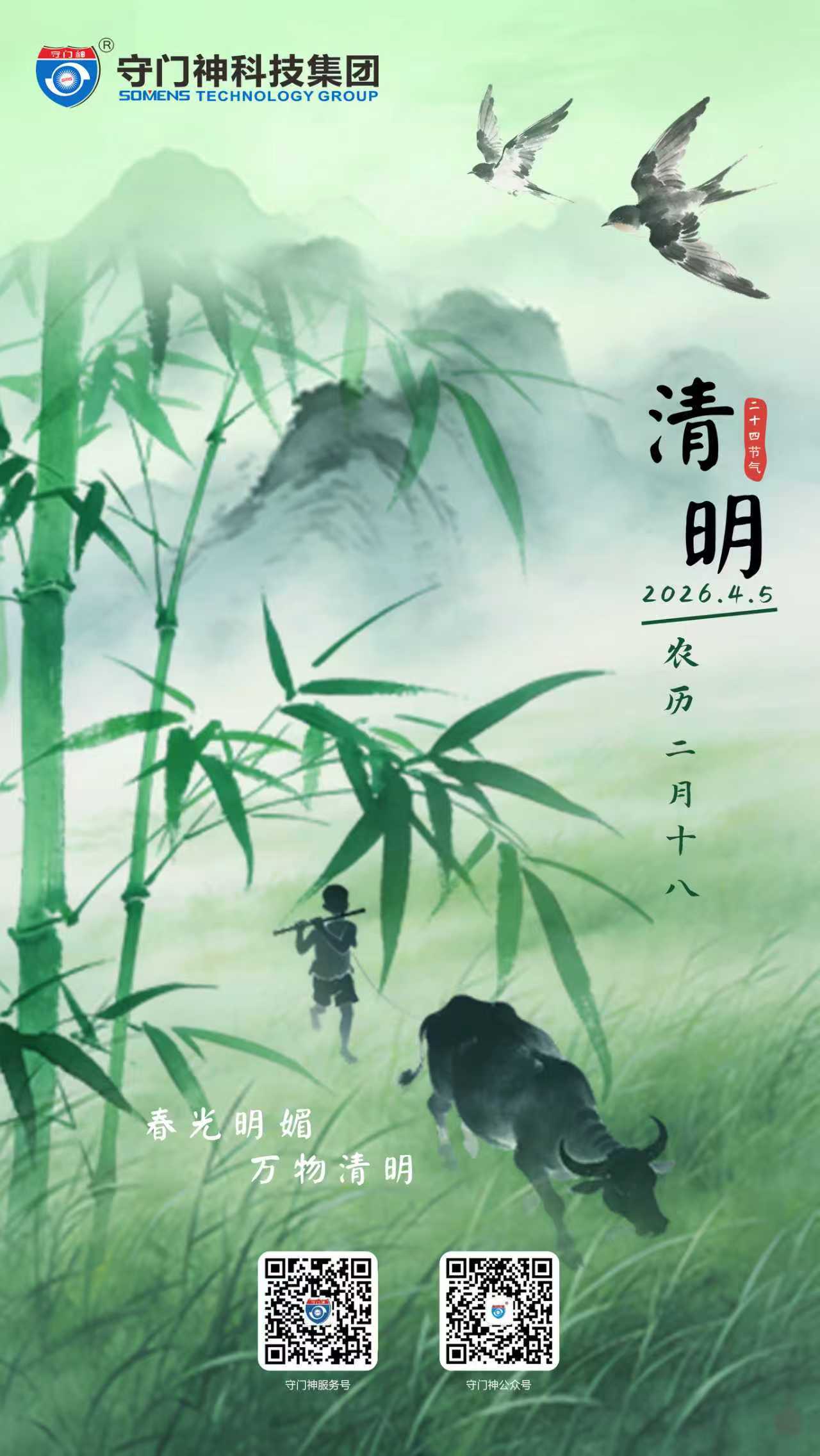 清明雨落，思念绵长